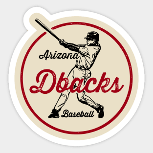 Vintage Dbacks Sticker